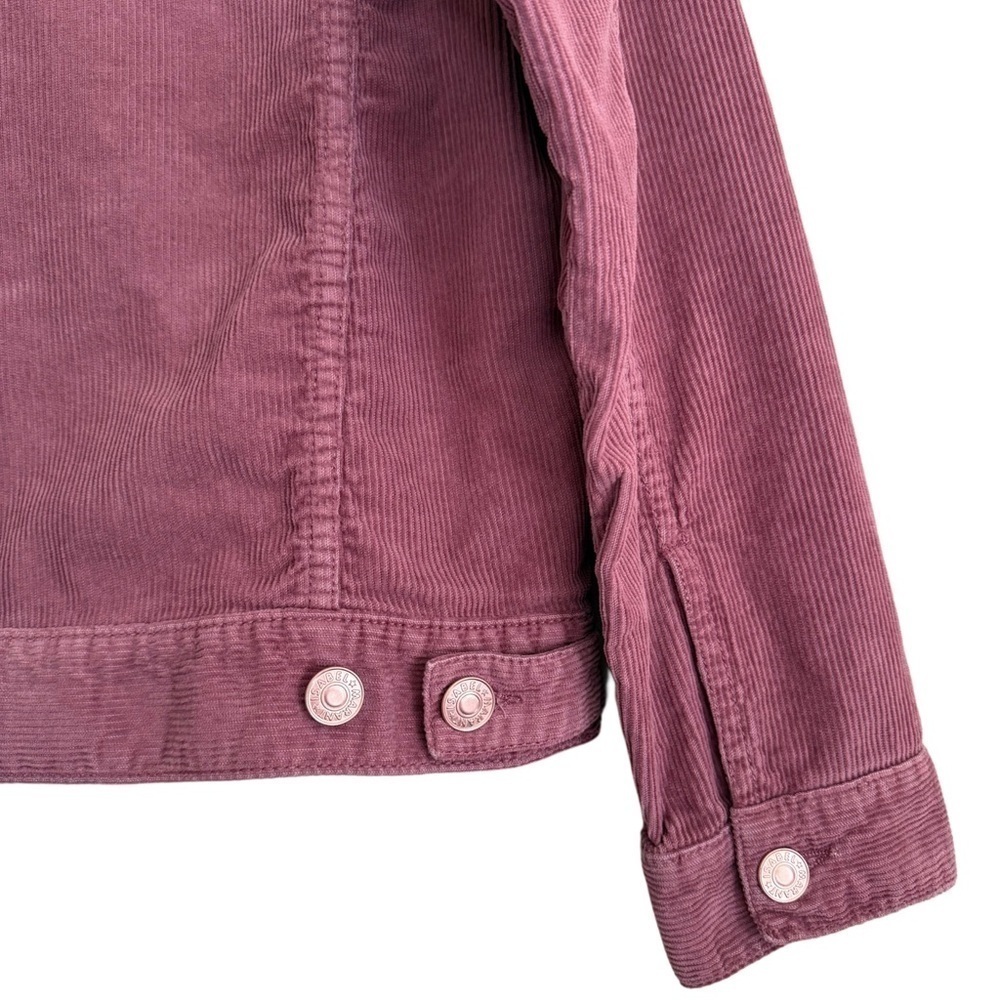 Isabel Marant Etoile 100% Cotton Trendy Foftya Corduroy Trucker Jacket 34/XS/S - Picture 9 of 11